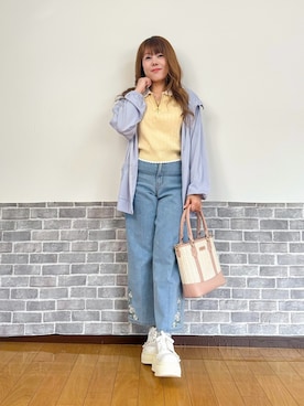 まりさん(レディース・157cm)の春コーディネート