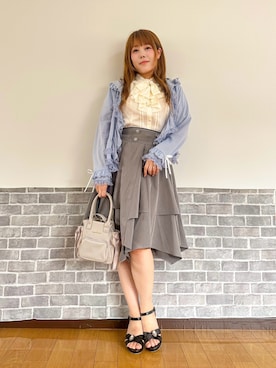 まりさん（レディース・157cm）の夏コーディネート