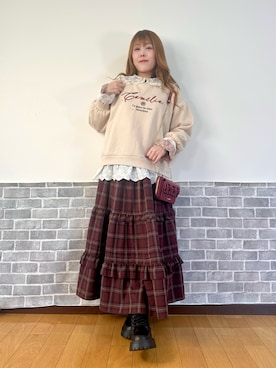 まりさん（レディース・157cm）の冬コーディネート