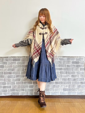 まりさん（レディース・157cm）の秋コーディネート