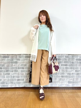 まりさん（レディース・157cm）の夏コーディネート