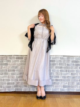 「axes femme（アクシーズファム）のアイテム（ベルト）」を使った、まりさん（レディース・157cm）の秋コーディネート
