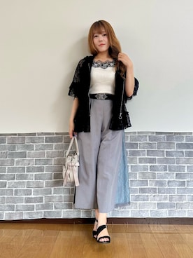 まりさん（レディース・157cm）の夏コーディネート