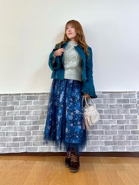 まりさん（レディース・157cm）の冬コーディネート