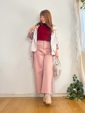 まりさん(レディース・157cm)の春コーディネート