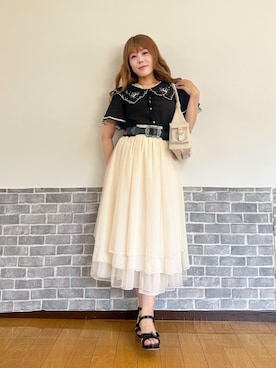 まりさん（レディース・157cm）の夏コーディネート