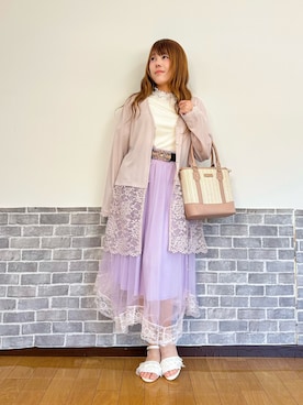 まりさん(レディース・157cm)の春コーディネート