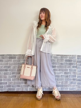 まりさん(レディース・157cm)の春コーディネート