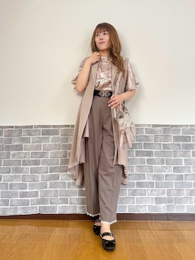 まりさん(レディース・157cm)の春コーディネート