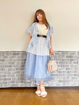 まりさん(レディース・157cm)の夏コーディネート