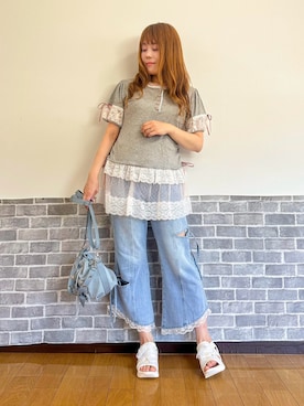 まりさん(レディース・157cm)の夏コーディネート