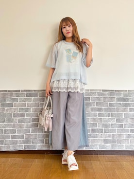 まりさん（レディース・157cm）の夏コーディネート