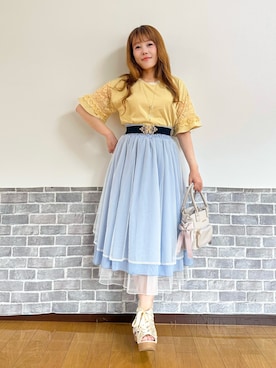 まりさん（レディース・157cm）の夏コーディネート