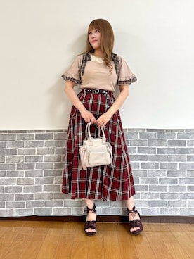 まりさん(レディース・157cm)の夏コーディネート