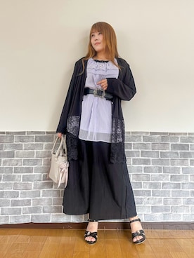 まりさん（レディース・157cm）の夏コーディネート