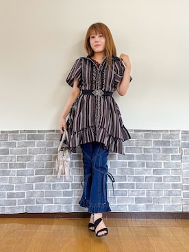 まりさん(レディース・157cm)の夏コーディネート