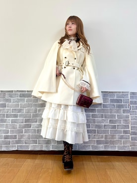 「アイテム（アンダーウェア）」を使った、まりさん（レディース・157cm）の冬コーディネート