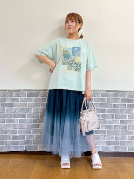 まりさん(レディース・157cm)の夏コーディネート