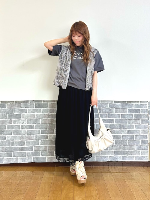 アンプーファムオリジナルベロアベスト 楽天市場】【SALE／51%OFF】axes femme (K)襟付ベロアOP