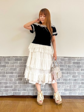 まりさん（レディース・157cm）の夏コーディネート