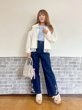 まりさん(レディース・157cm)の夏コーディネート