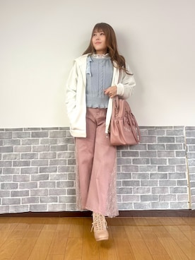 まりさん(レディース・157cm)の春コーディネート