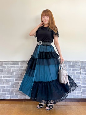 まりさん（レディース・157cm）の夏コーディネート