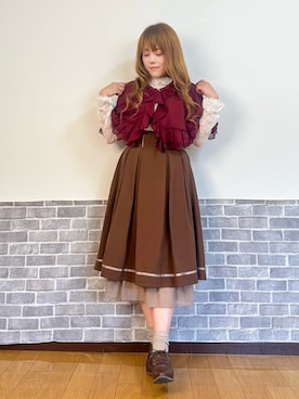 「axes femme」｜まりさん（レディース・157cm）の秋コーディネート