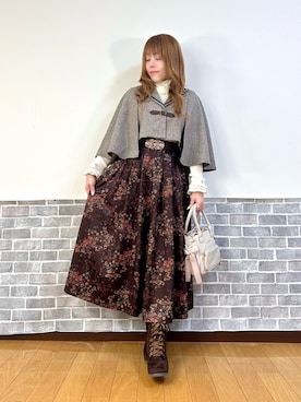 まりさん（レディース・157cm）の冬コーディネート