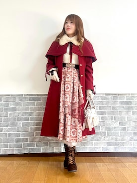 「アイテム（アンダーウェア）」を使った、まりさん（レディース・157cm）の冬コーディネート