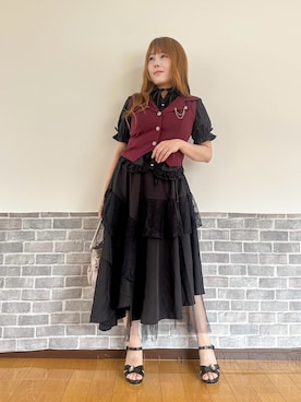 まりさん（レディース・157cm）の夏コーディネート