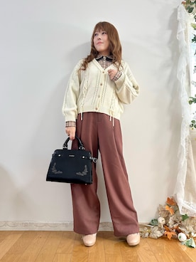 まりさん（レディース・157cm）の秋コーディネート