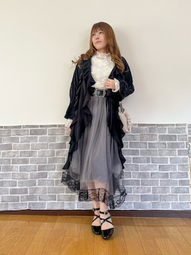 まりさん(レディース・157cm)の春コーディネート