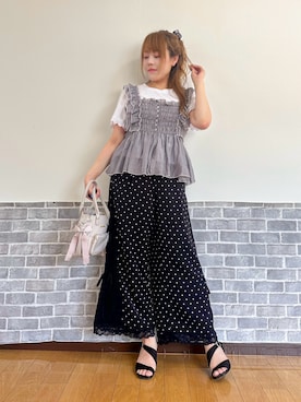 まりさん（レディース・157cm）の夏コーディネート