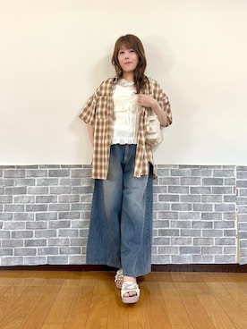 まりさん(レディース・157cm)の夏コーディネート