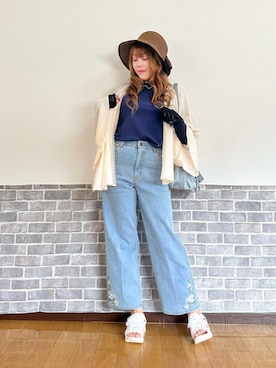 まりさん(レディース・157cm)の夏コーディネート