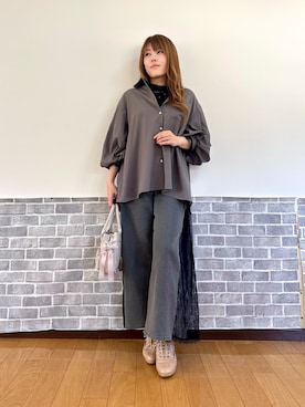 まりさん（レディース・157cm）の春コーディネート