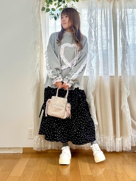 まりさん（レディース・157cm）の春コーディネート