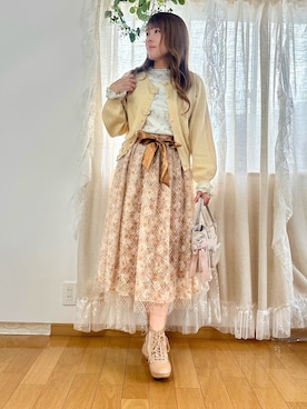 まりさん（レディース・157cm）の春コーディネート