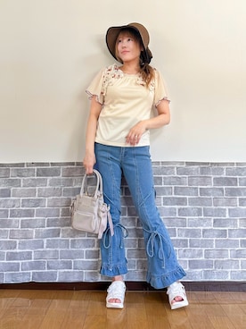 まりさん(レディース・157cm)の夏コーディネート