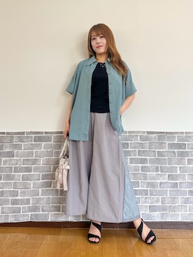 まりさん（レディース・157cm）の夏コーディネート