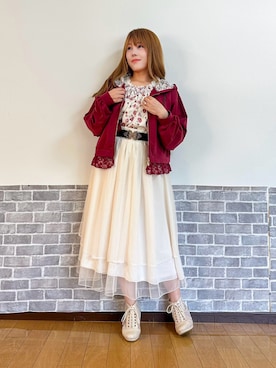 まりさん（レディース・157cm）の秋コーディネート