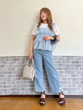 まりさん(レディース・157cm)の夏コーディネート