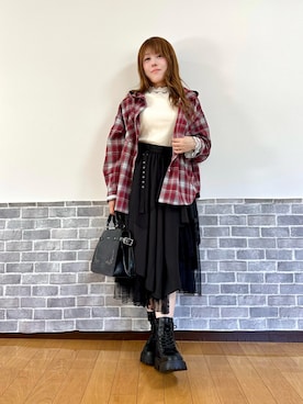 まりさん（レディース・157cm）の秋コーディネート