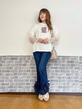 まりさん（レディース・157cm）の春コーディネート