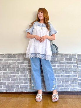 まりさん(レディース・157cm)の夏コーディネート