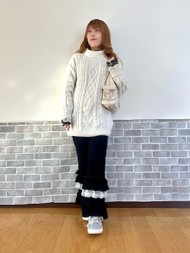 まりさん(レディース・157cm)の冬コーディネート