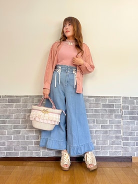 まりさん(レディース・157cm)の春コーディネート