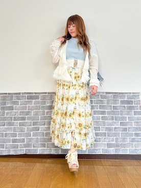 まりさん（レディース・157cm）の春コーディネート