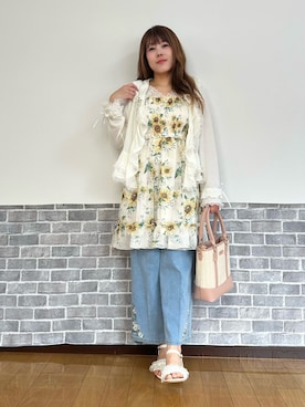まりさん(レディース・157cm)の春コーディネート
